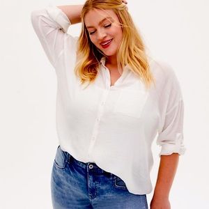 Torrid Button Up Blouse